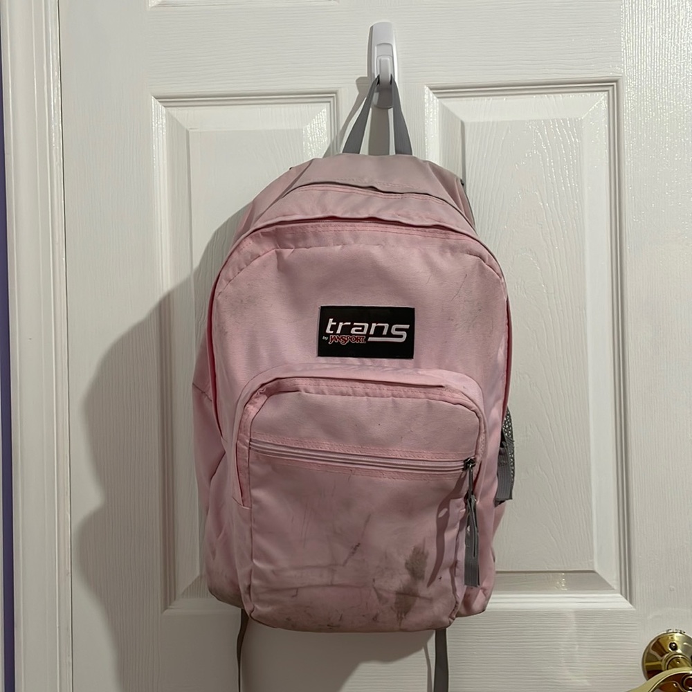 Pink Trans By JanSport Backpack